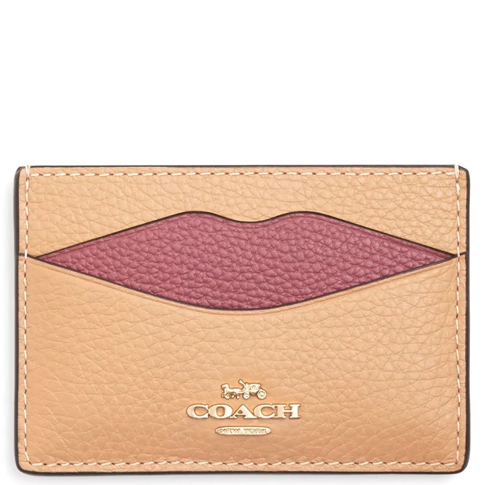 Coach Slim Lip Card Case NEW WITH TAGS